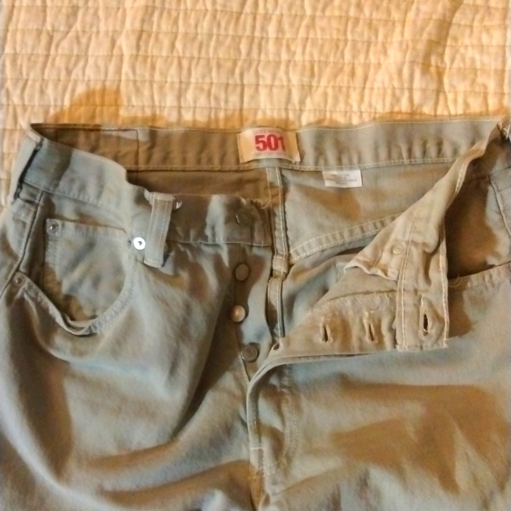 Levi's 501,34x30, greyish pants